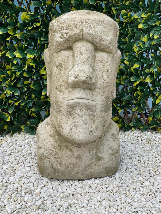 Melmar Stone Large Moai Head