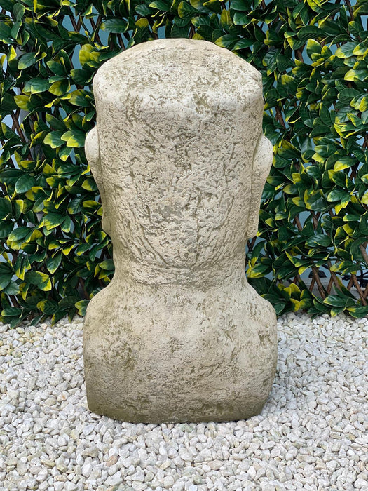 Melmar Stone Large Moai Head