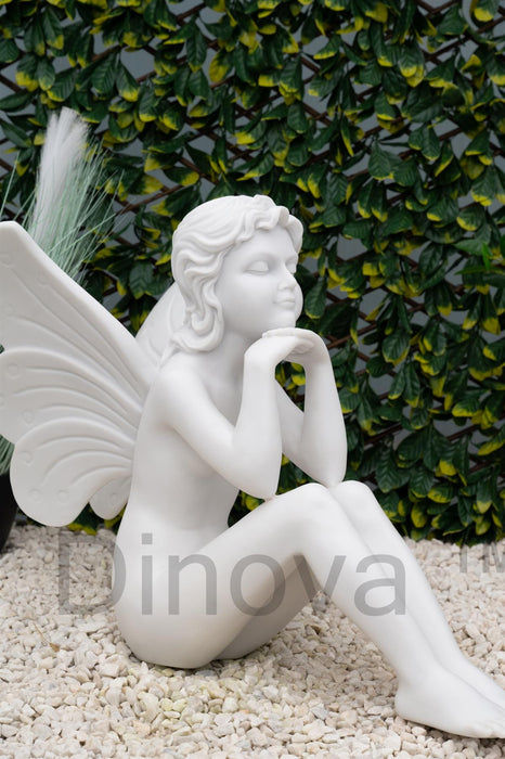 Dinova Sprite White Statue