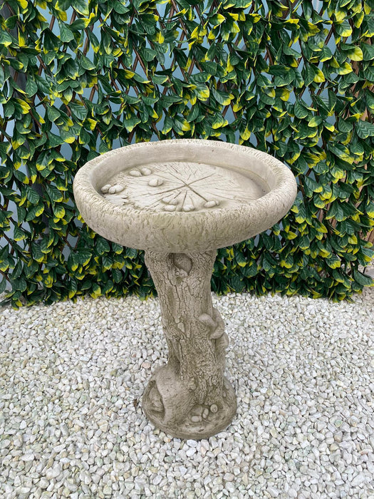 Melmar Stone Forest Friends Birdbath