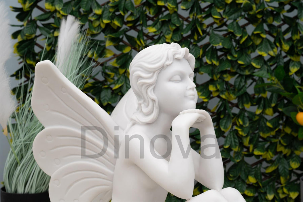 Dinova Sprite White Statue