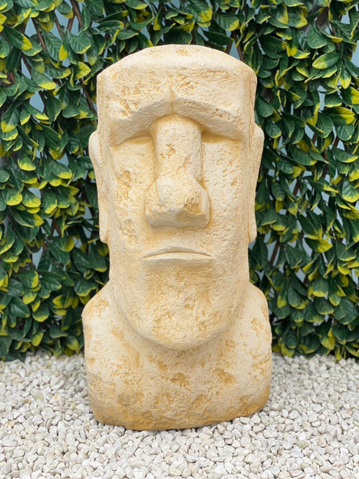 Melmar Stone Large Moai Head