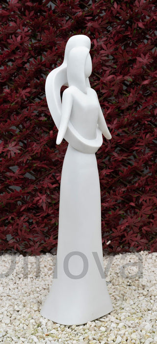 Dinova Treasured Embrace White Statue