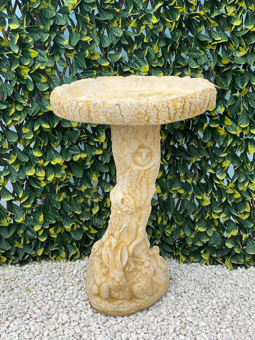 Melmar Stone Forest Friends Birdbath