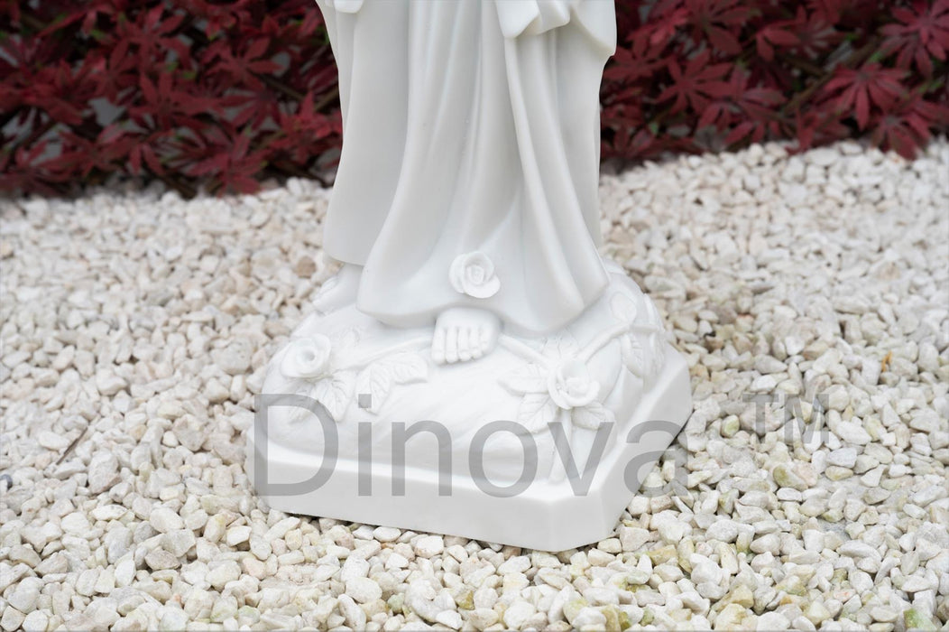 Dinova Mother Mary White Statue