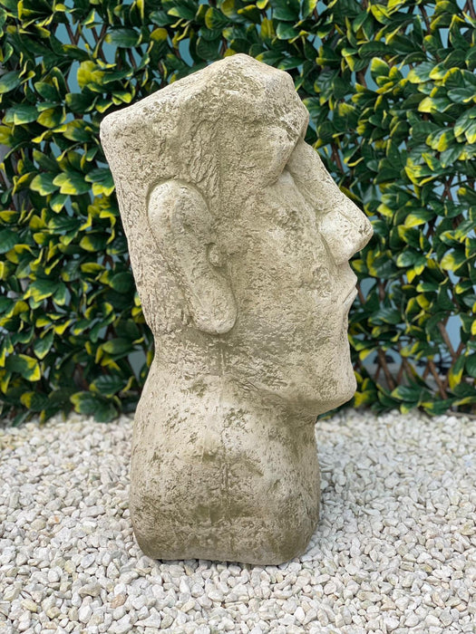 Melmar Stone Large Moai Head