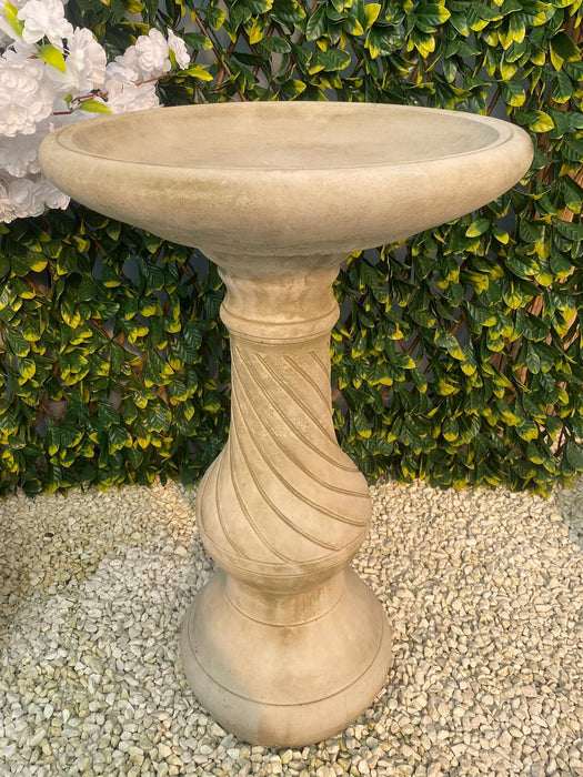 Melmar Stone Georgian Birdbath